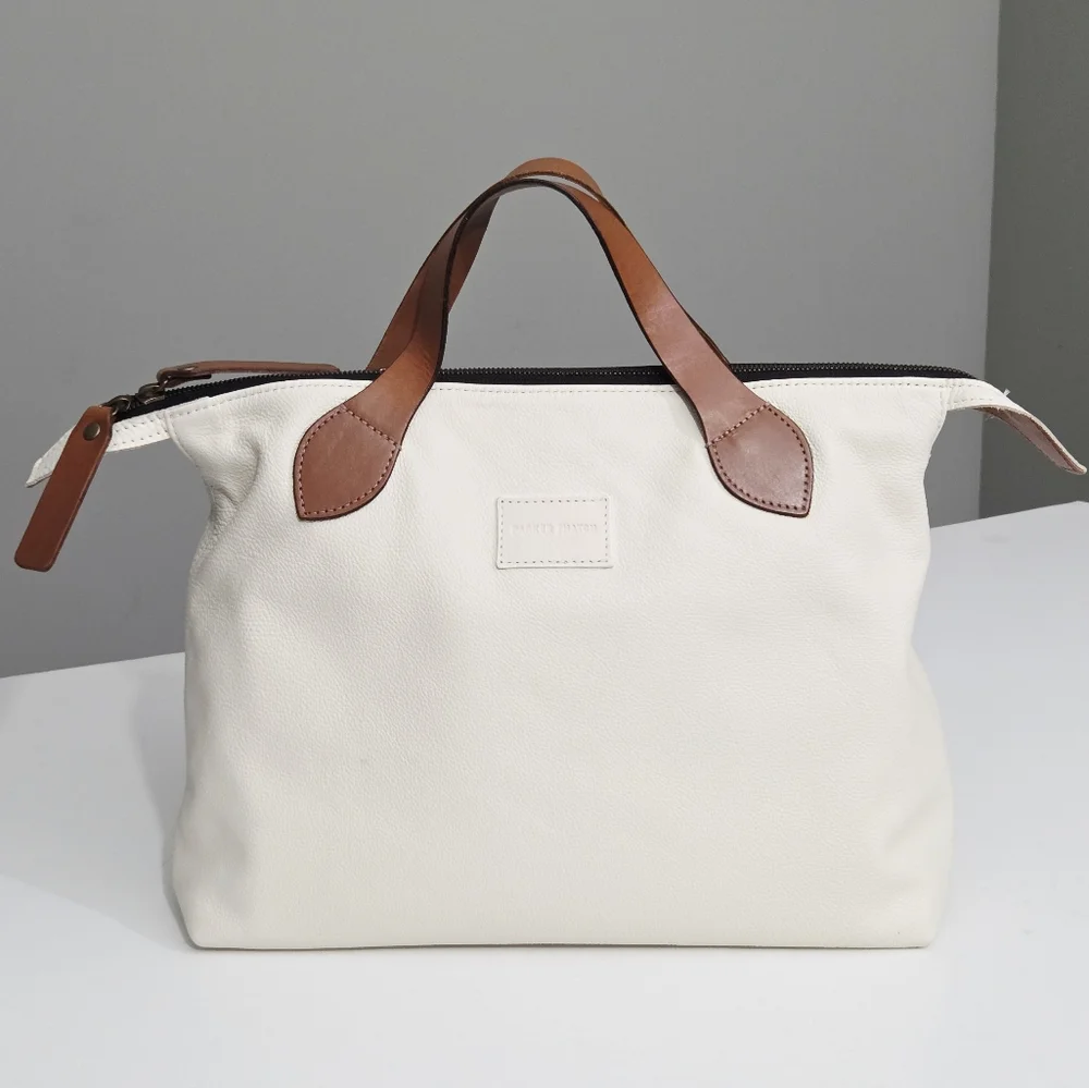 PARKER THATCH EGGSHELL LEATHER CHARLIE BAG - Picture 3 of 8